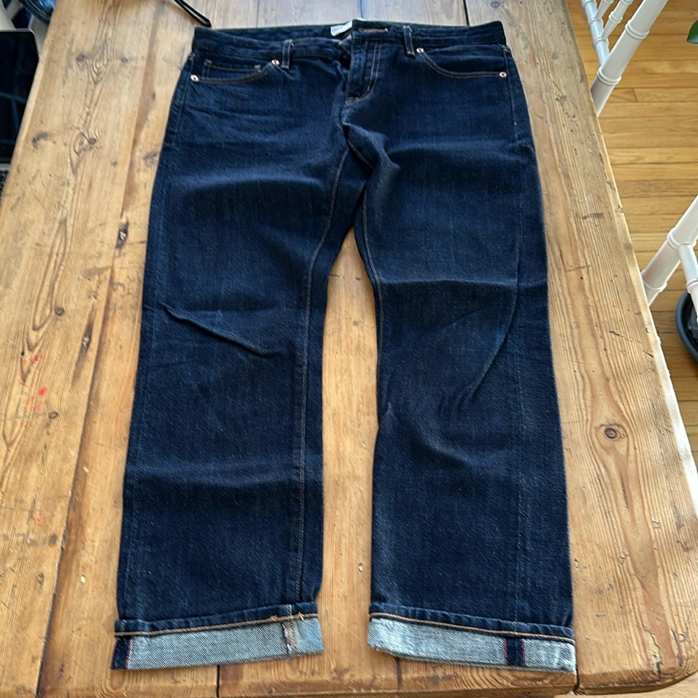 COPY - Uniqlo Ines de la Fressange selvage edge denim, size 28” waist.
